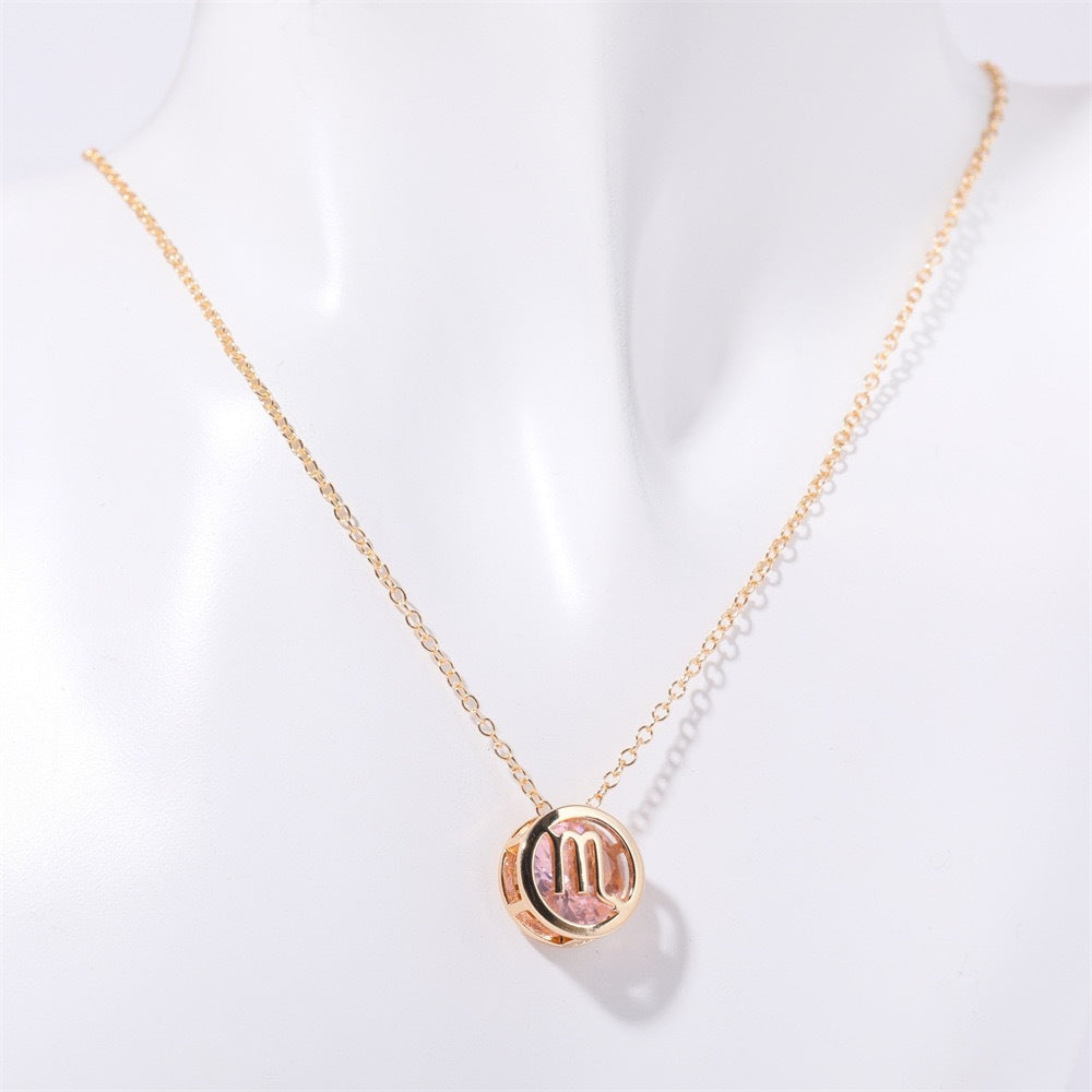 Collar Zodiacal Doble Cara