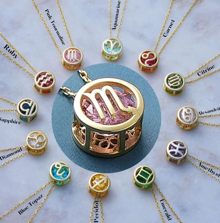 Collar Zodiacal Doble Cara