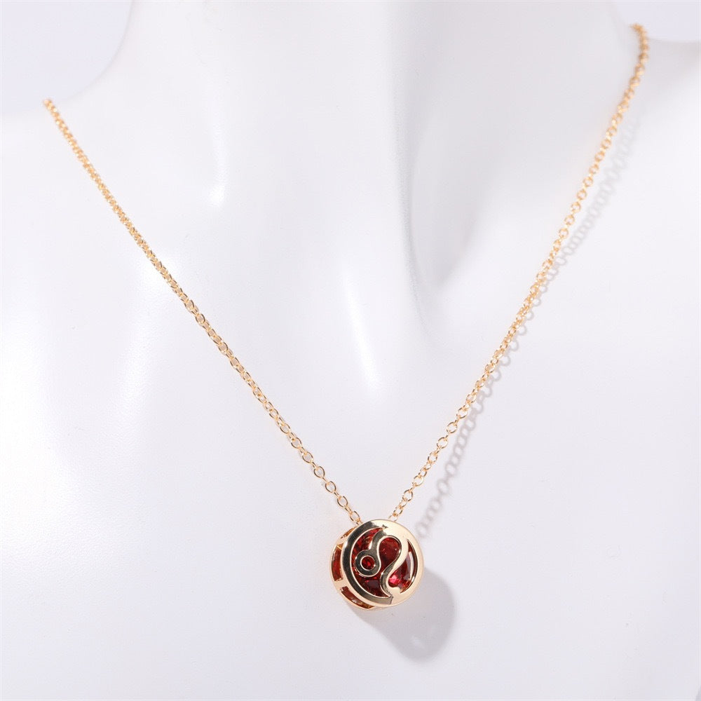 Collar Zodiacal Doble Cara