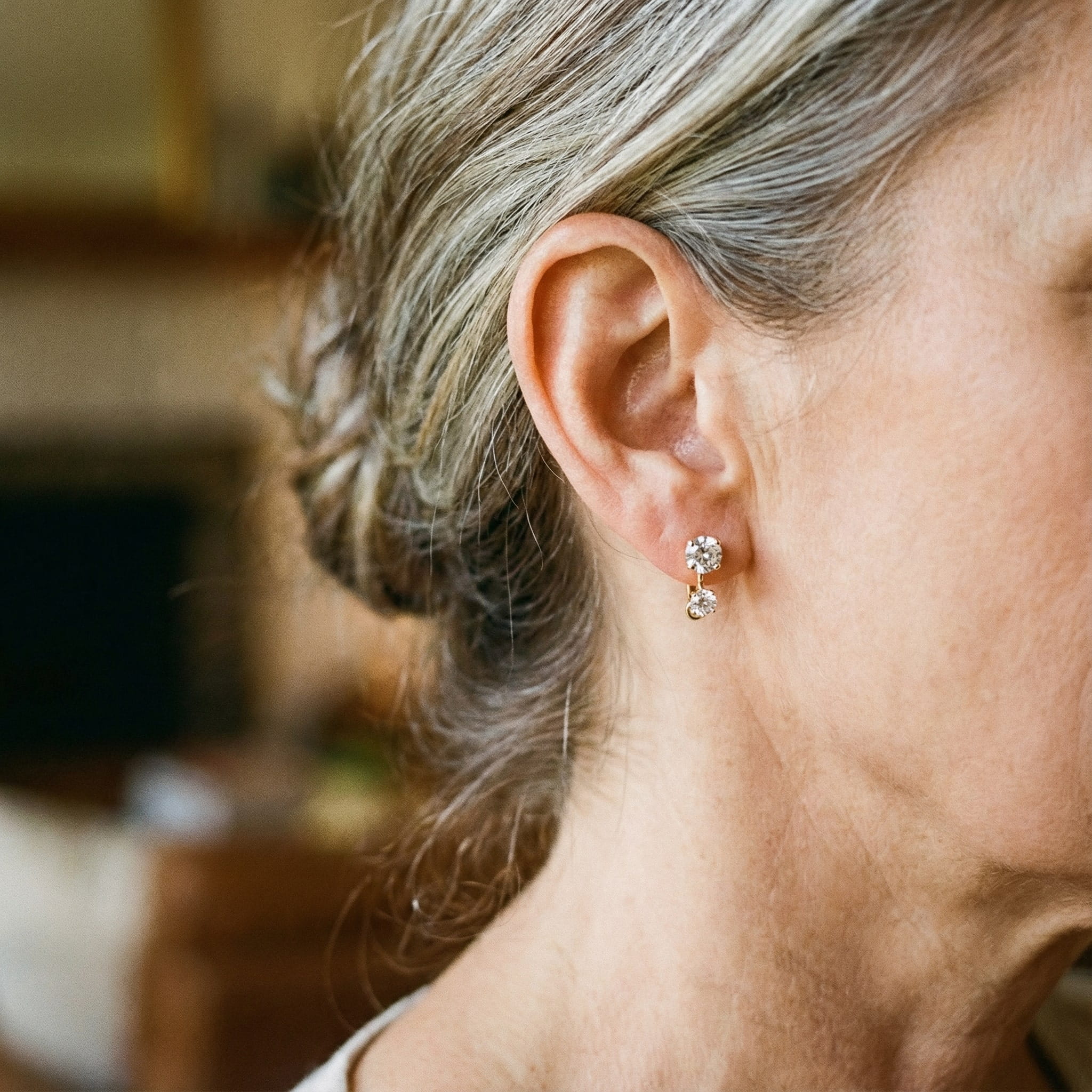 Pendientes con Zirconia Europea y Americana