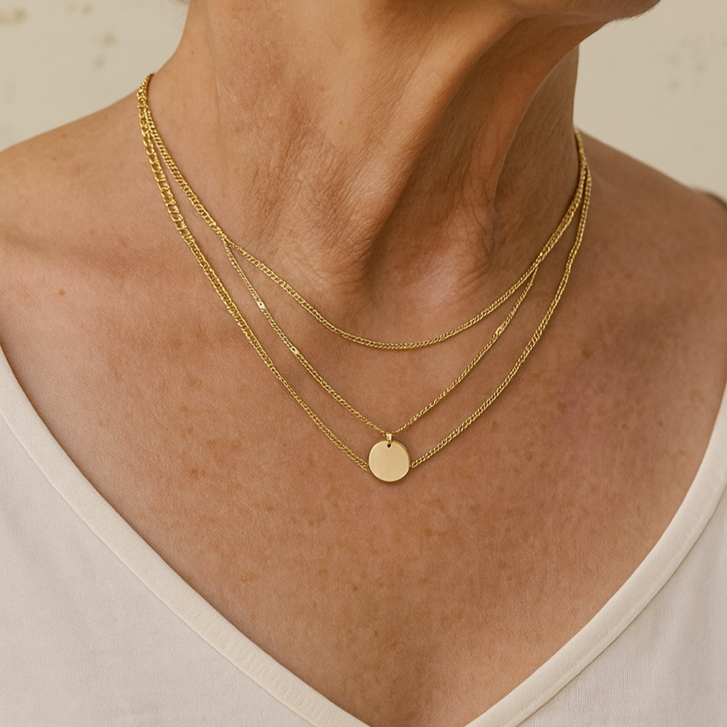 Collar de Oro y Plata