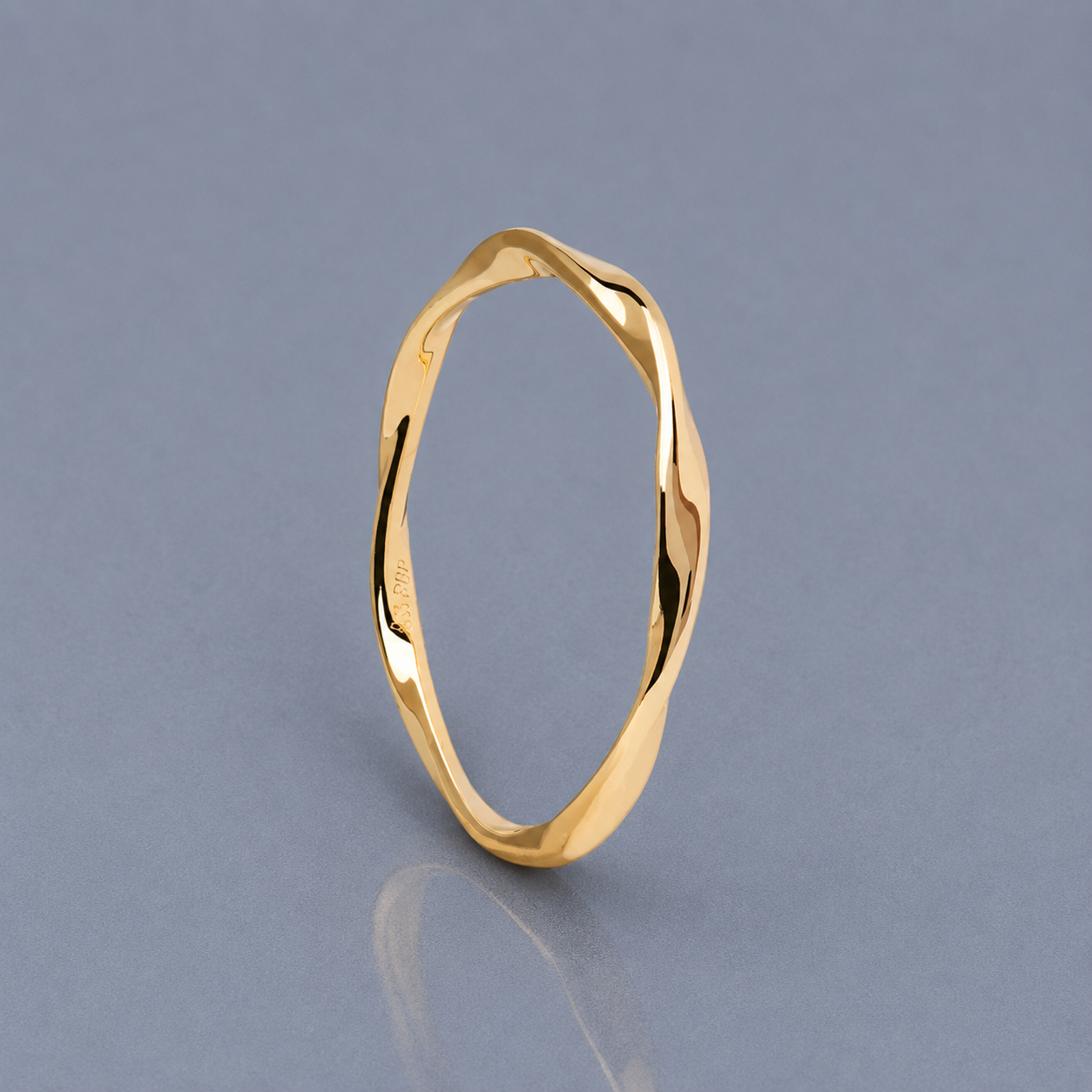 Spiral anillo de oro