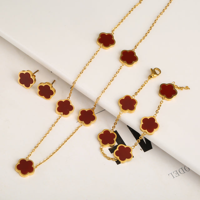 Cojunto en Forma de flor