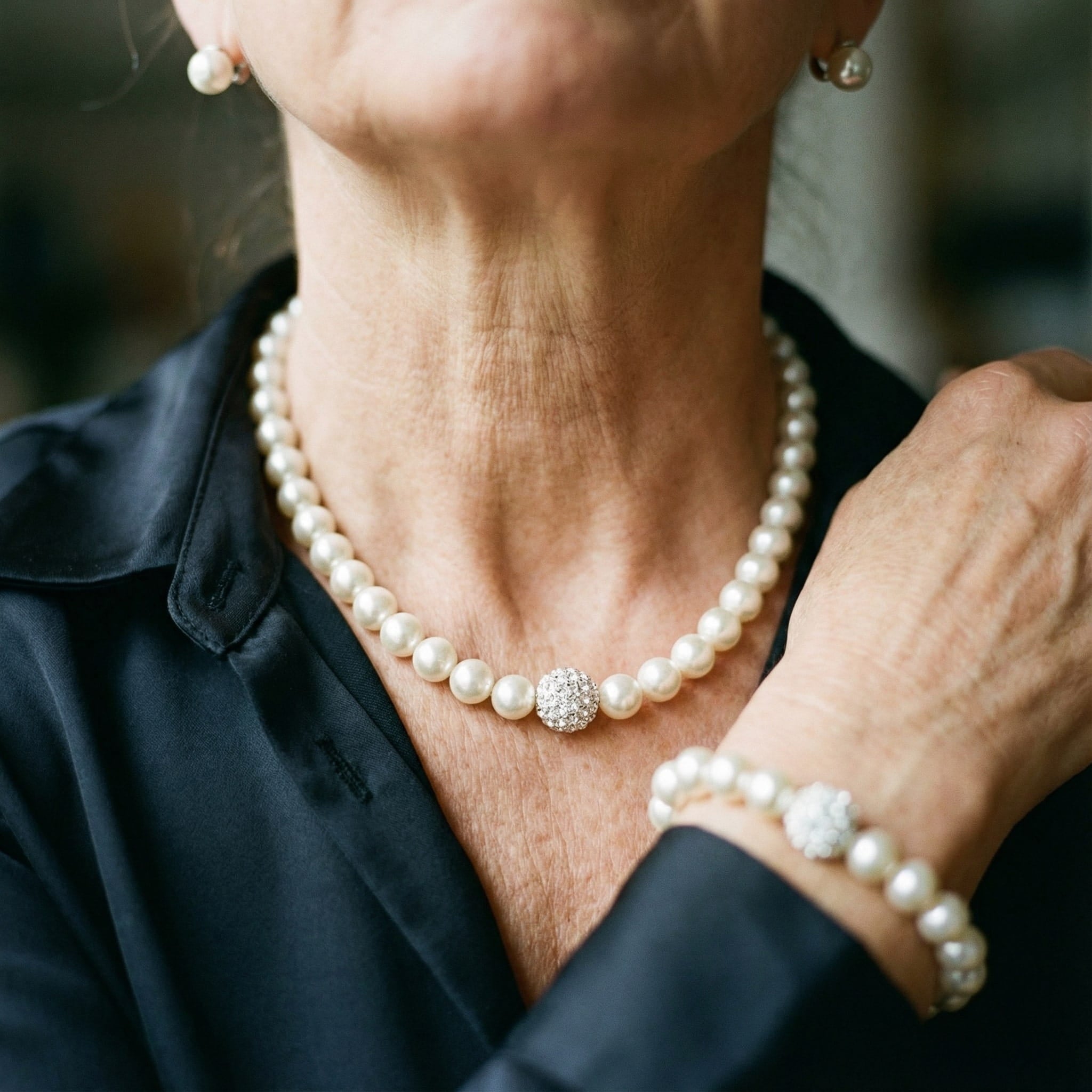 Conjunto de Perlas Elegante