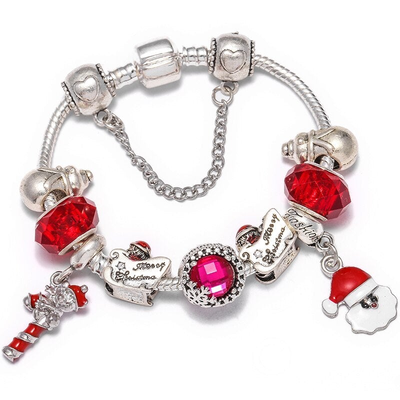 Pulsera temática de Navidad