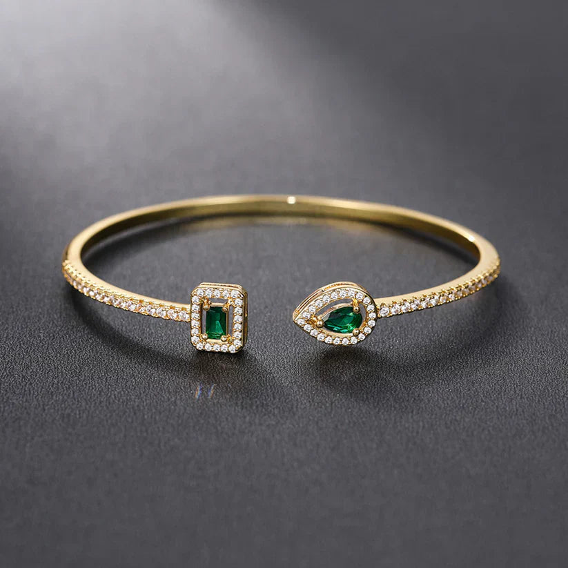 Pulsera de Esmeralda Claudia