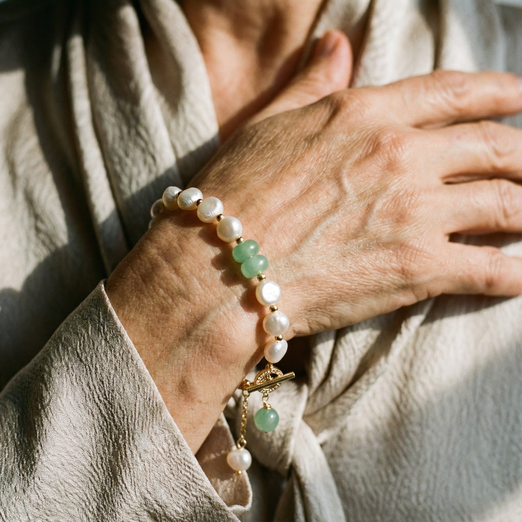 Pulsera de Perlas de Aventura