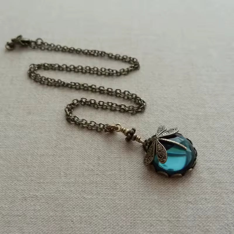 Collar Vintage de Libélula