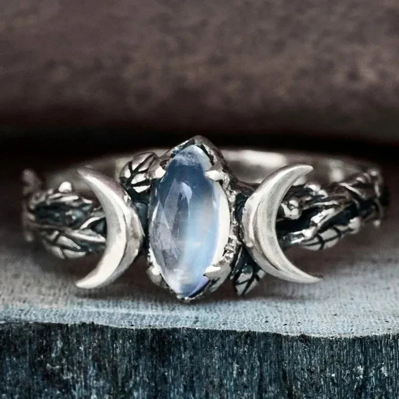 Anillo de Piedra Luna