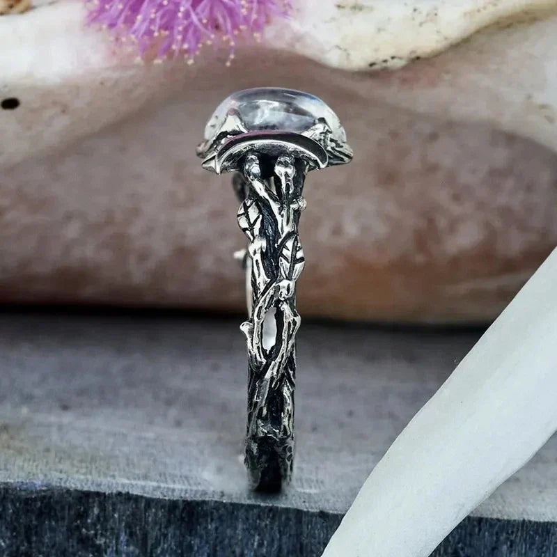 Anillo de Piedra Luna