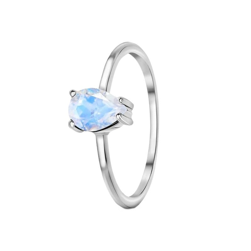 Anillo de Piedra Lunar Ursula