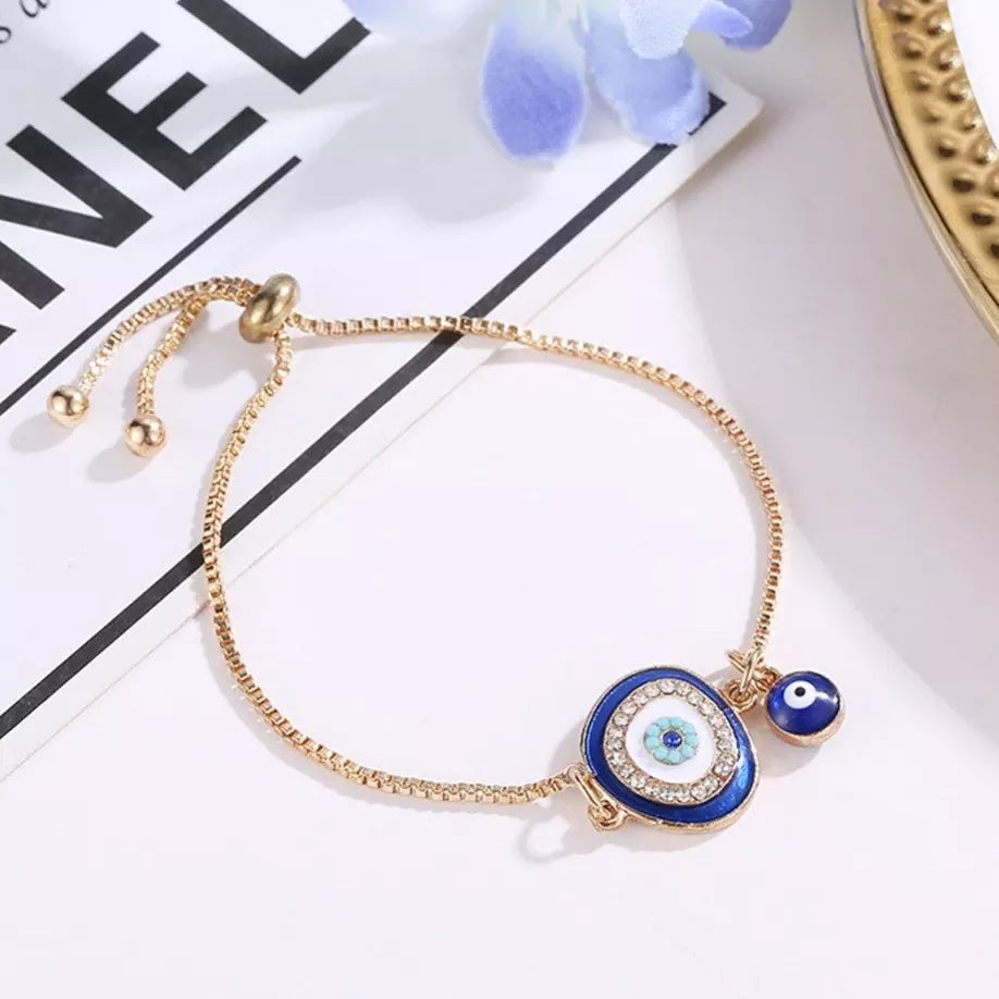 Pulsera de Ojo Maligno de Lujo