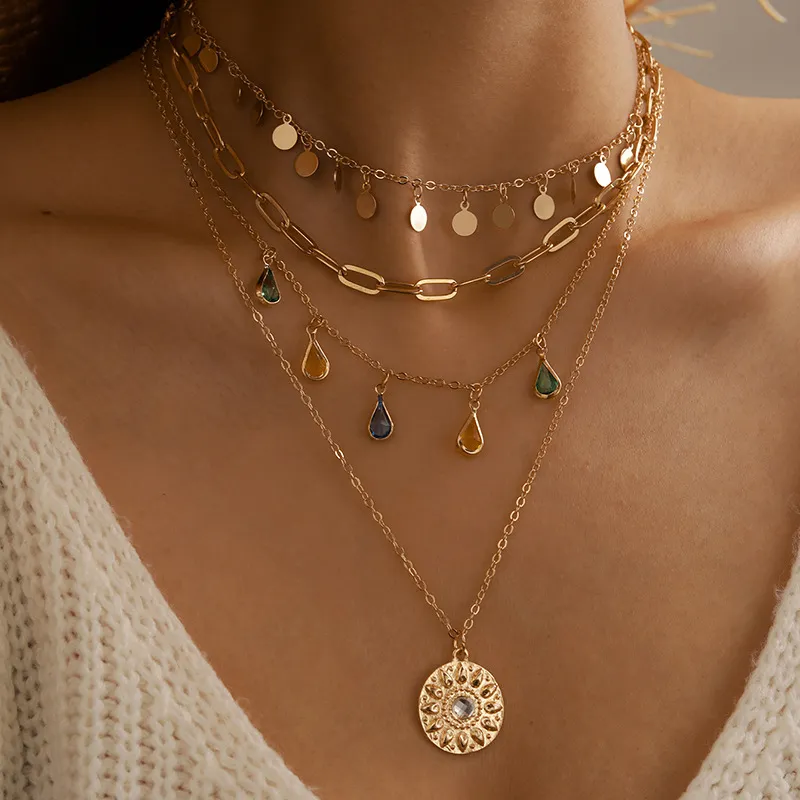 Collar Vintage Sol Dorado
