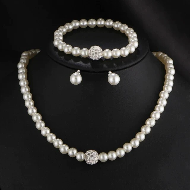 Conjunto de Perlas Elegante