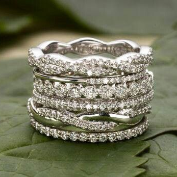 Anillo Vintage con Zirconia Capas
