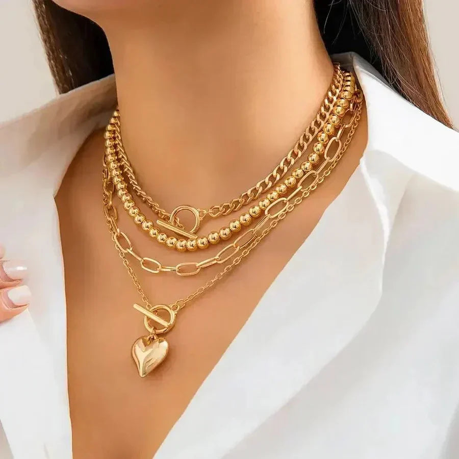 Collar Capa de Corazón