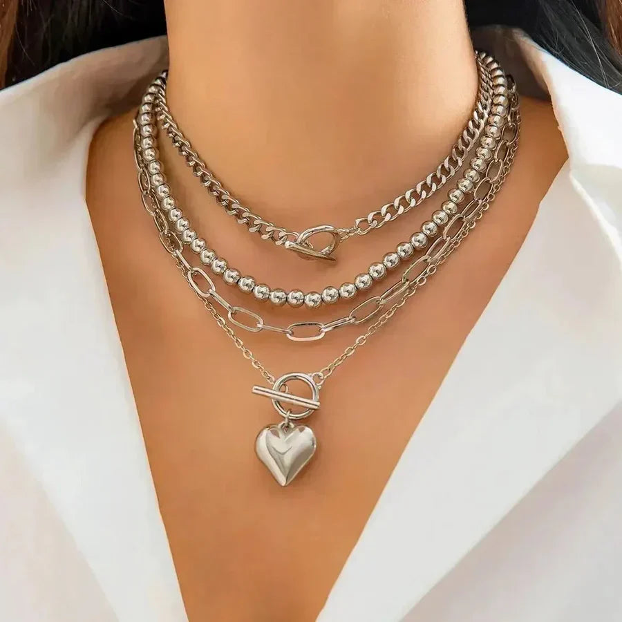 Collar Capa de Corazón