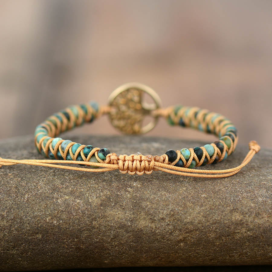 Pulsera de Jaspe Árbol de la Vida
