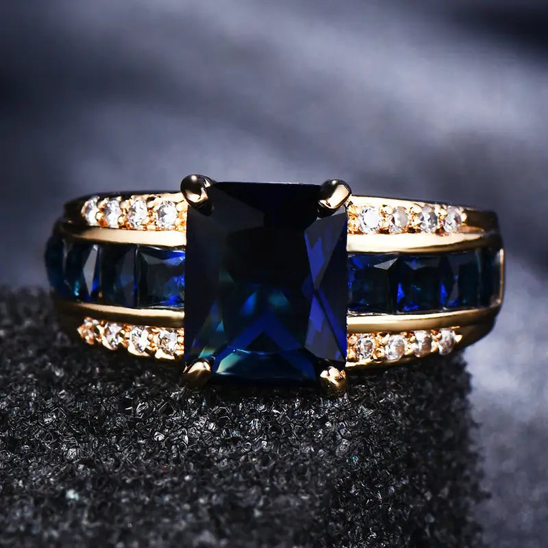 Anillo Kassira Bluemont | Oro
