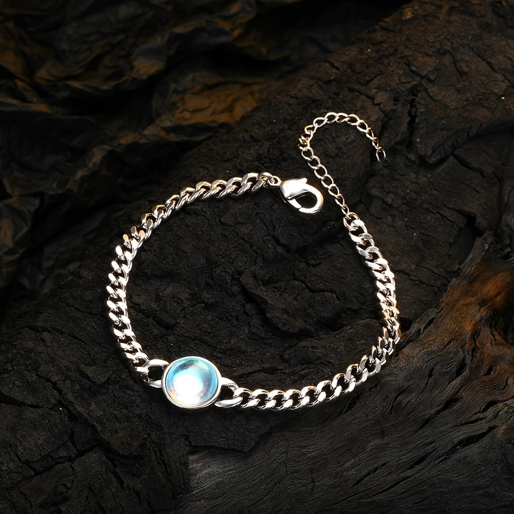 Pulsera de Piedra Lunar Voz Interna