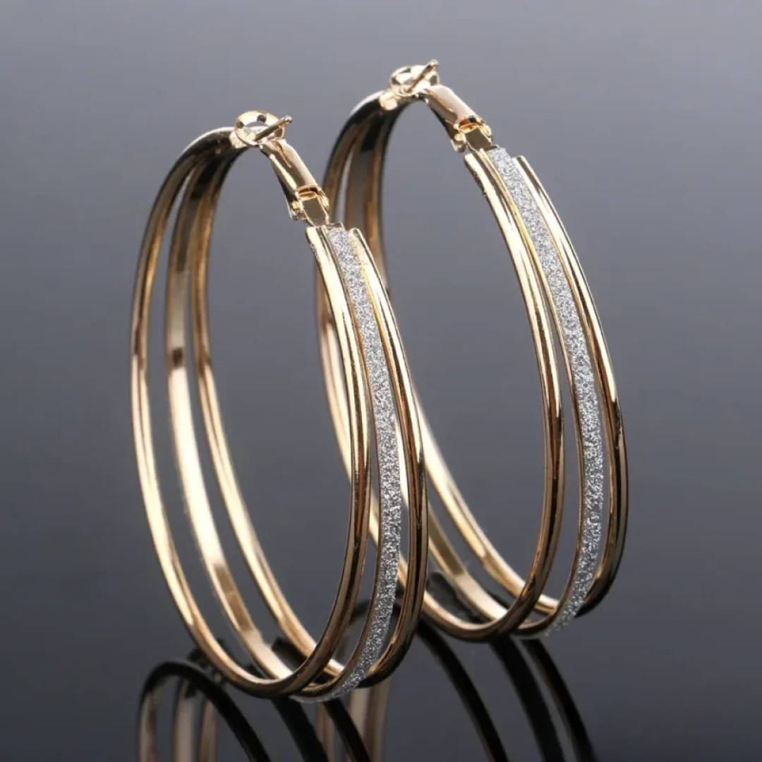 Anillos Retro Dorados