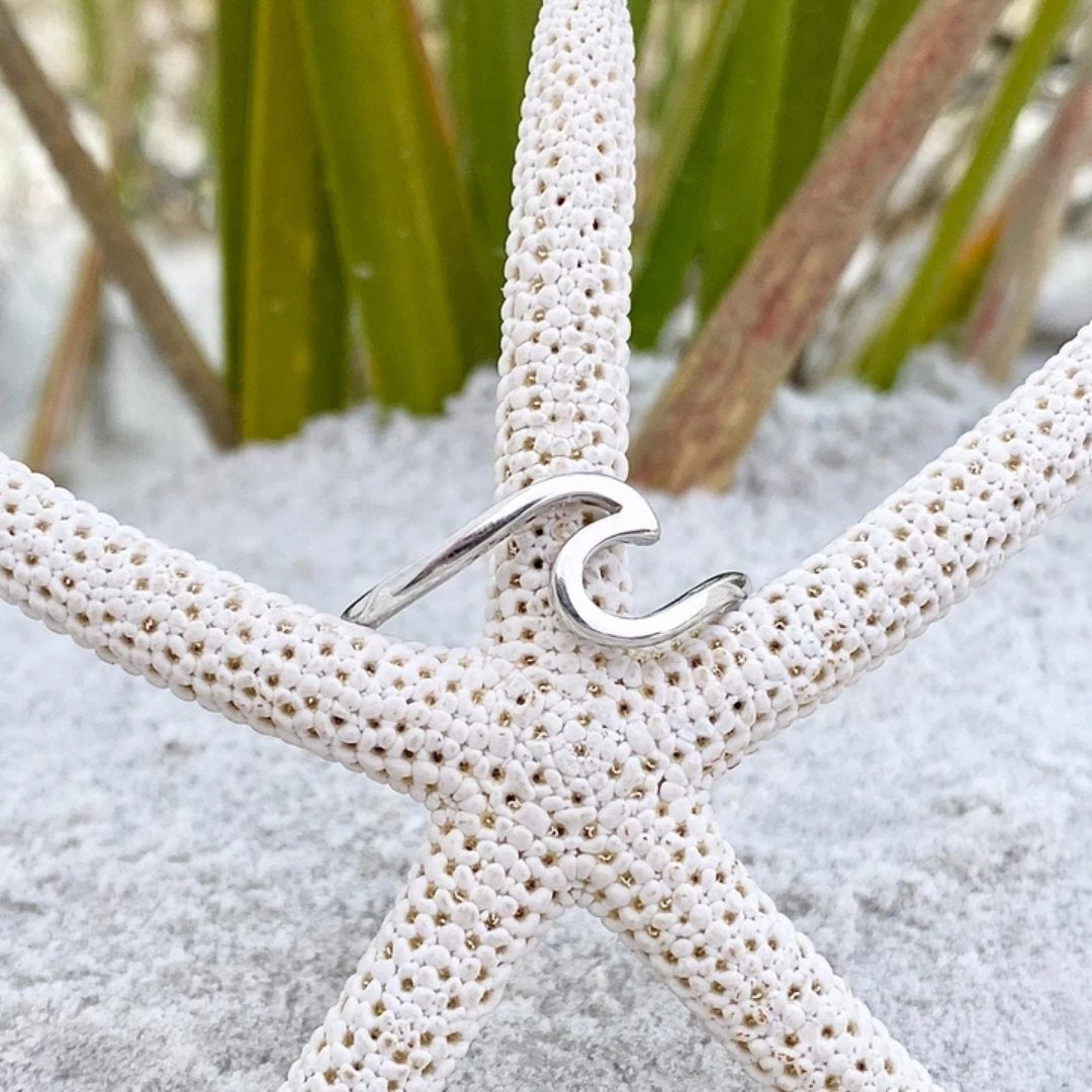 Anillo de Plata Ola del Mar