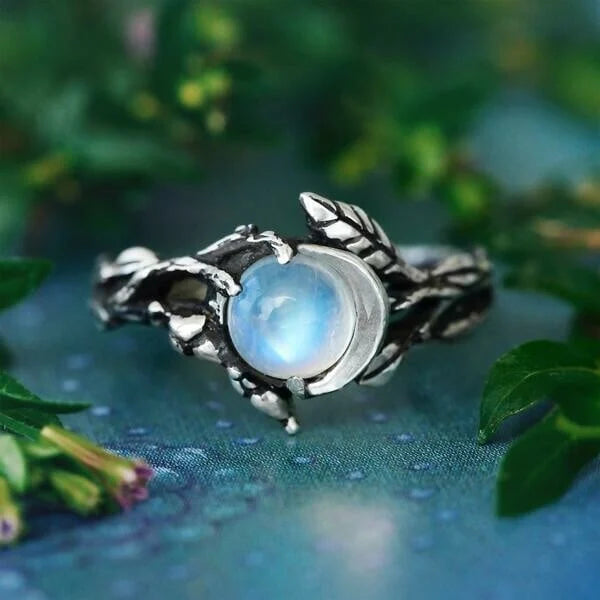Anillo de Piedra Luna Elisabete