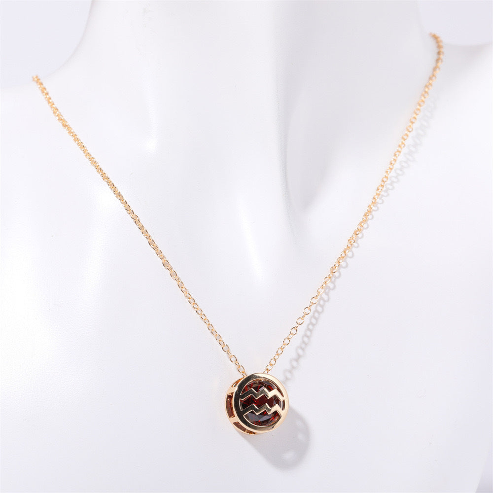 Collar Zodiacal Doble Cara