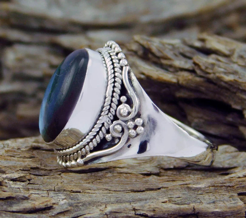 Anillo de Piedra Lunar Cristina