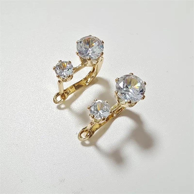 Pendientes con Zirconia Europea y Americana
