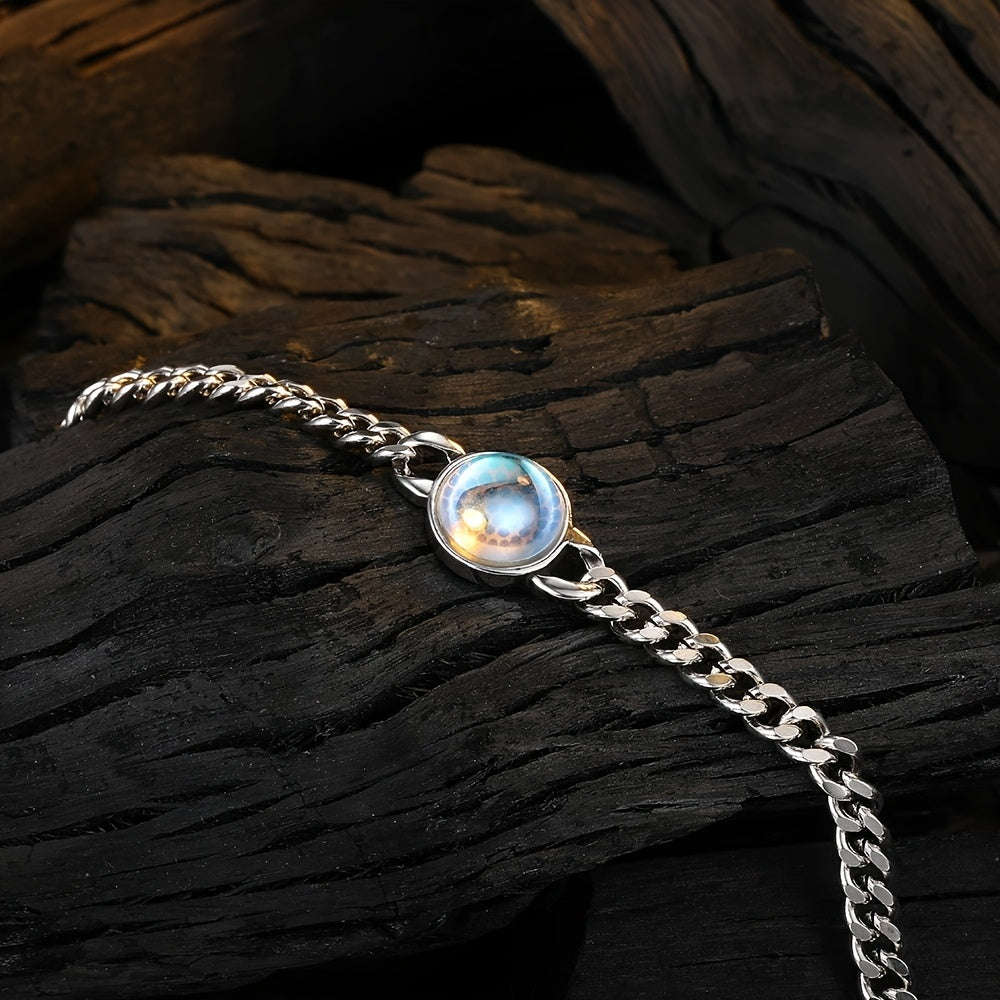 Pulsera de Piedra Lunar Voz Interna