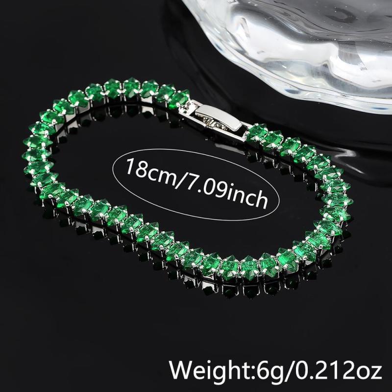 Pulsera de Piedras Esmeralda