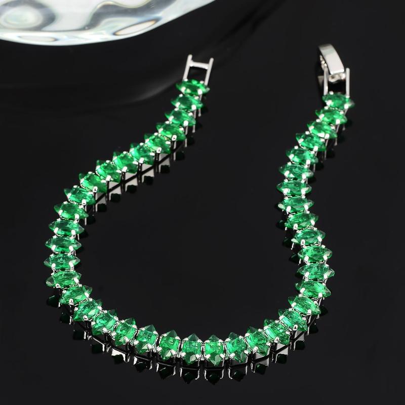 Pulsera de Piedras Esmeralda