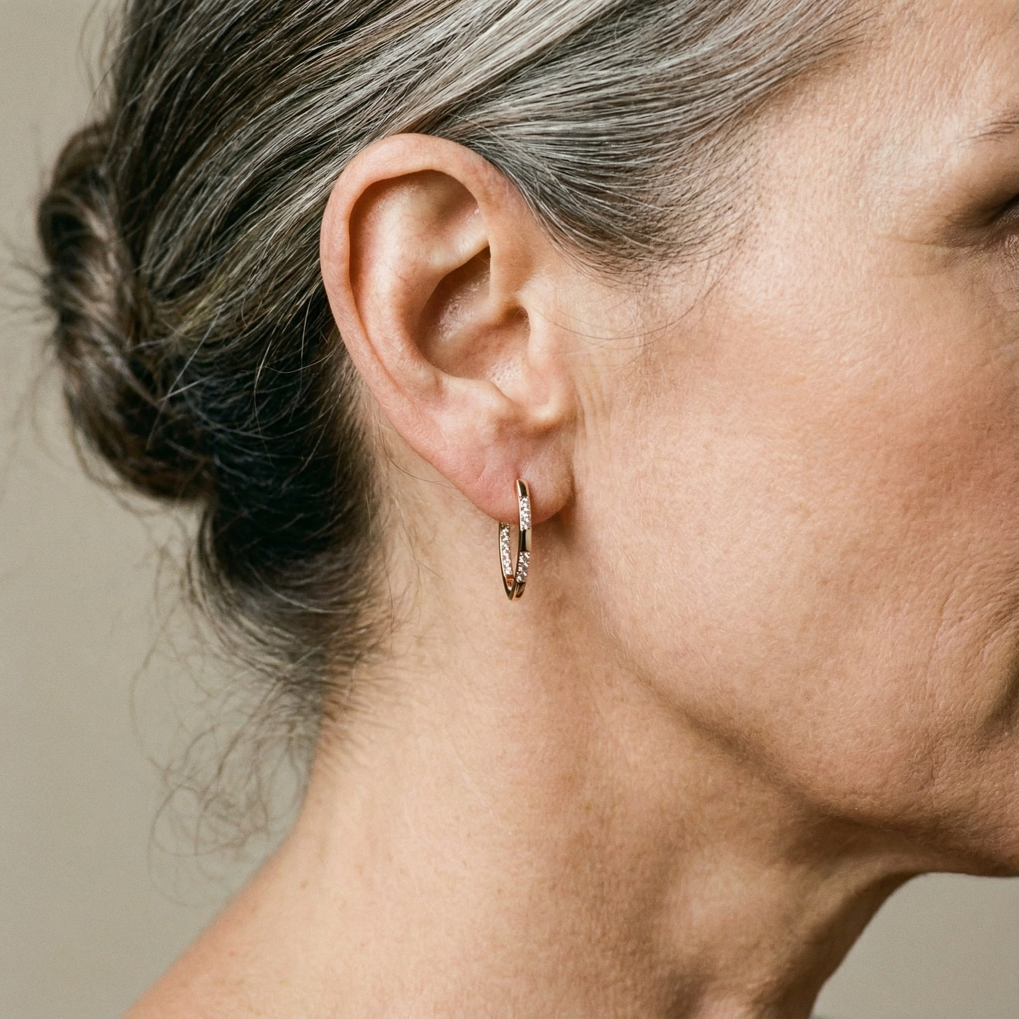 Pendientes de Circonita Elegantes en Oro