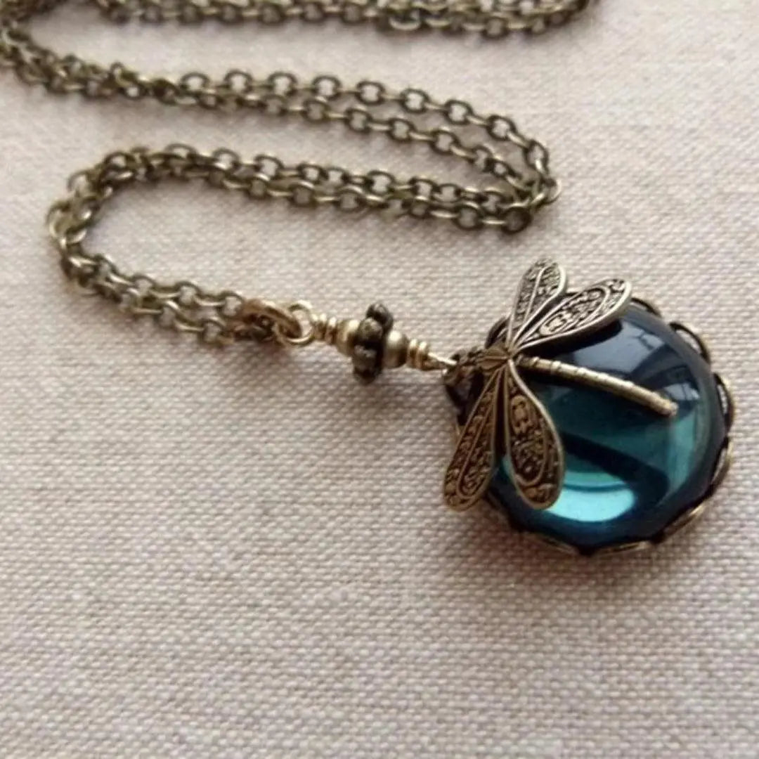 Collar Vintage de Libélula