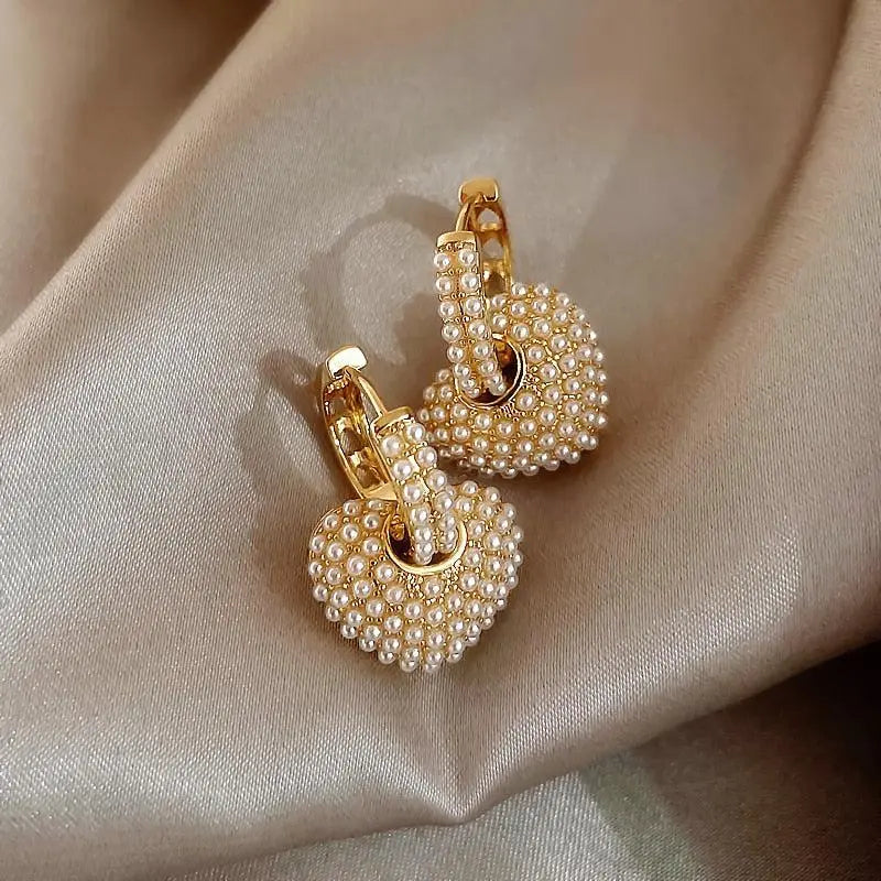 Pendientes de Perla en Oro