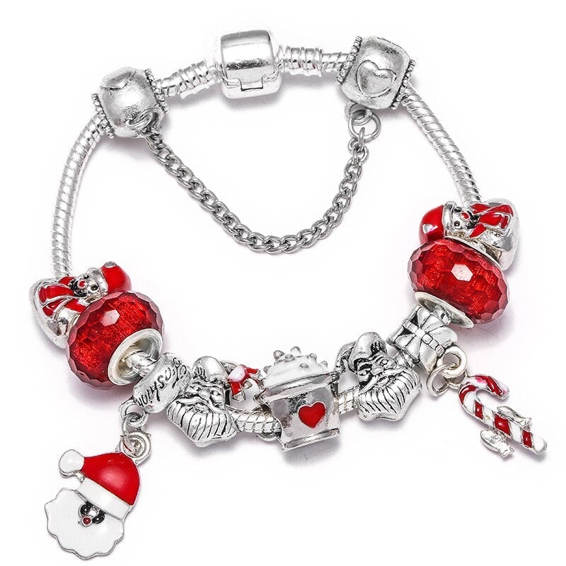 Pulsera temática de Navidad