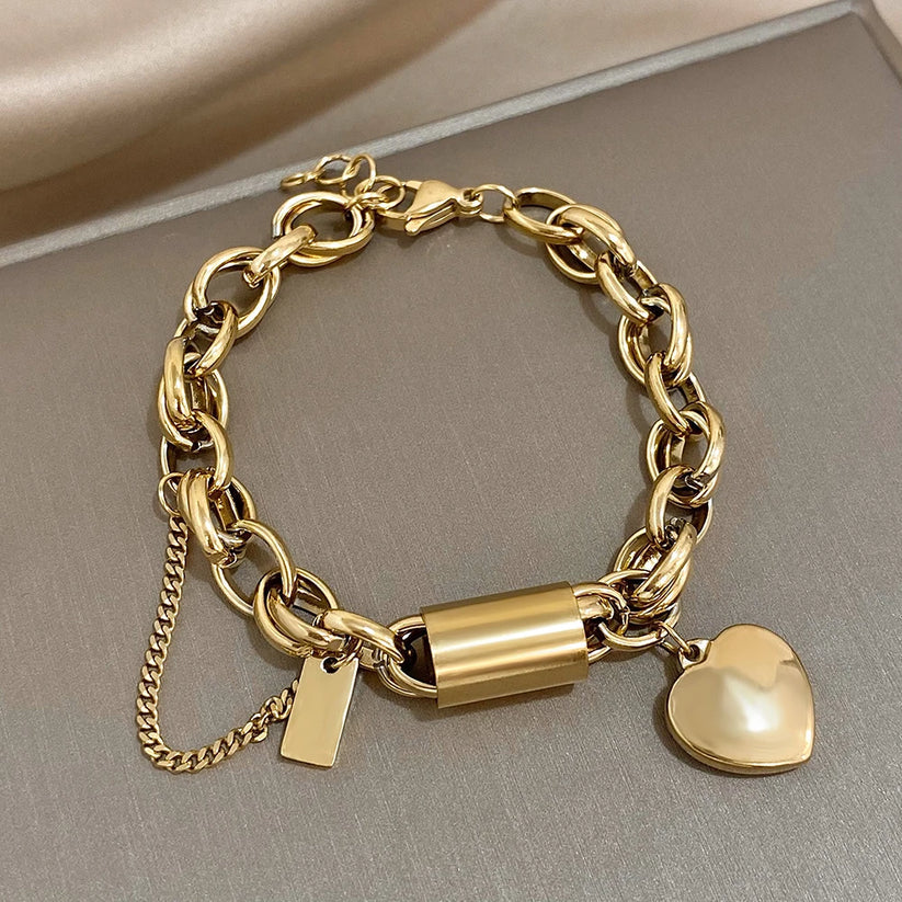 Pulsera de Oro Gruesa