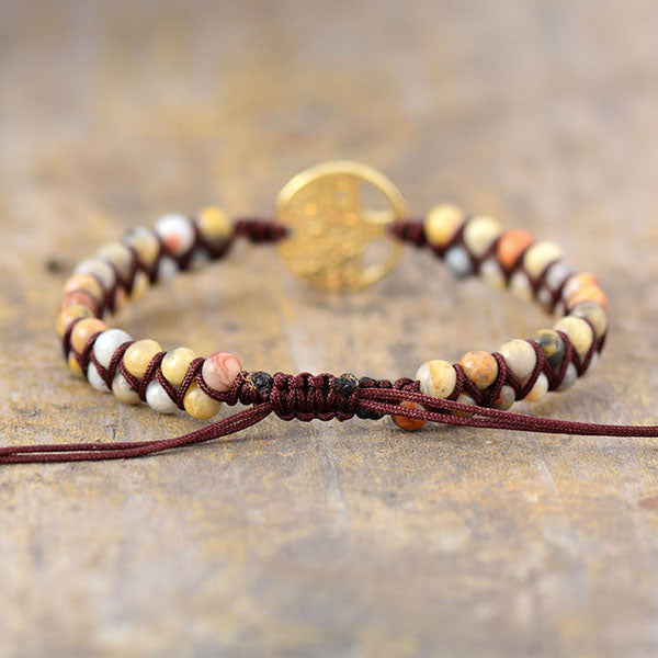 Pulsera de Jaspe Árbol de la Vida